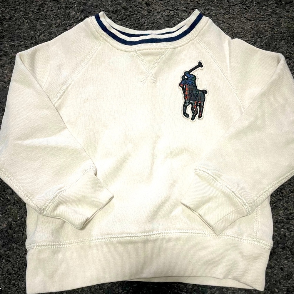 COPY - Polo by Ralph Lauren Kids White Sweatshirt